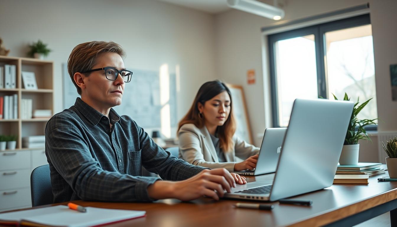 Structured study materials and learning resources on a desk