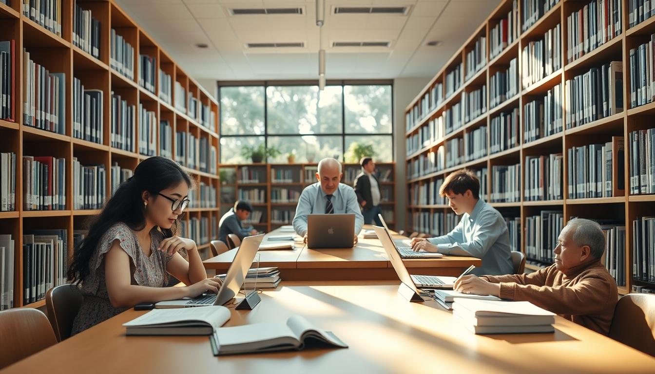 Organized study environment supporting productive learning